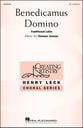 Benedicamus Domino SA choral sheet music cover